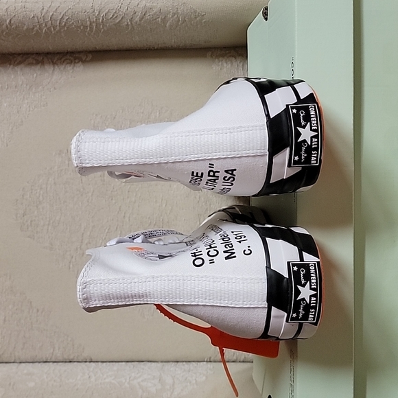 Converse x off-white collaboration Chuck Taylor's. - Picture 6 of 11